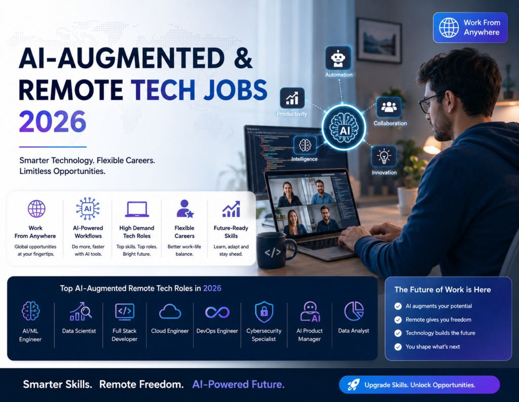 AI Augmented and Remote Tech Jobs 2026