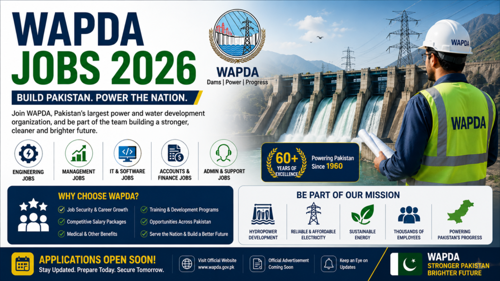 WAPDA Jobs 2026