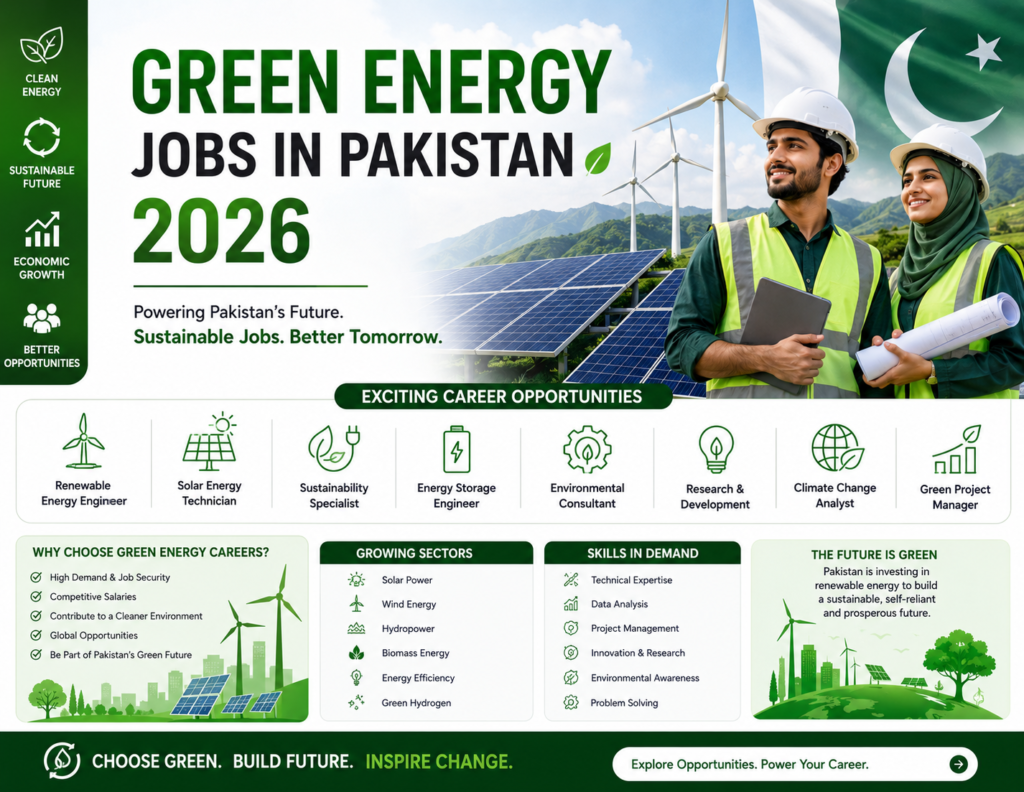 Green Energy Jobs in Pakistan 2026